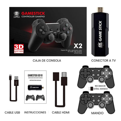 Consola de Juegos Retro 4K HD