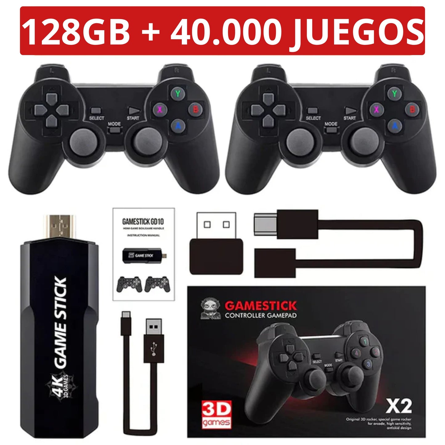 Consola de Juegos Retro 4K HD